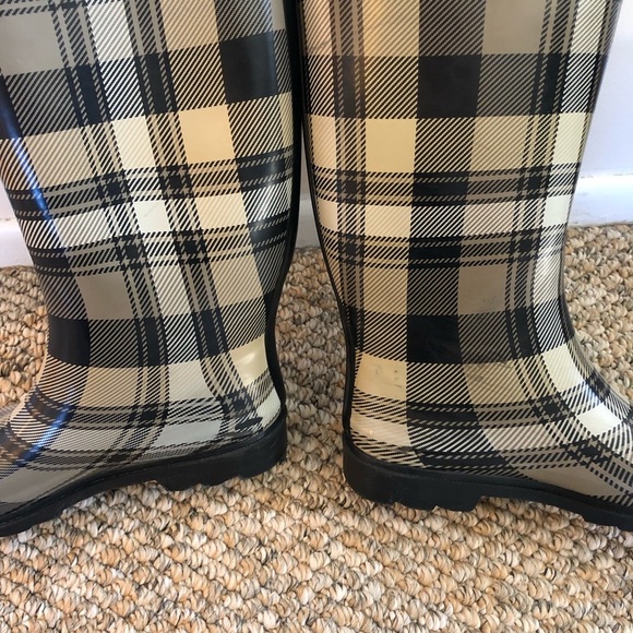 Capelli Plaid Tall Rain Boots - Picture 5 of 6